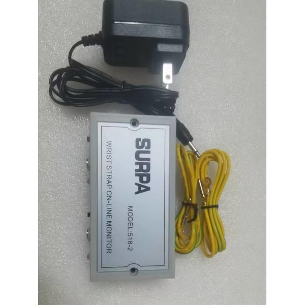 Muñeca de la correa de la muñeca en línea de monitoreo Antistático Muñeca de la correa de la muñeca Tester 518-1/518-2 probador ESD