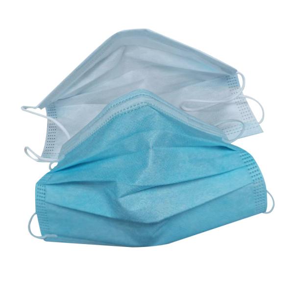 CE Hospital Disposable Adjustable Earloop Non woven Surgical 3ply Medical Face Mask