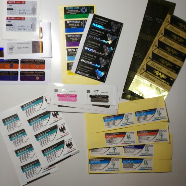 Большие ярлыки пробирки 10ml Anabolics Tren a 100 поддержки