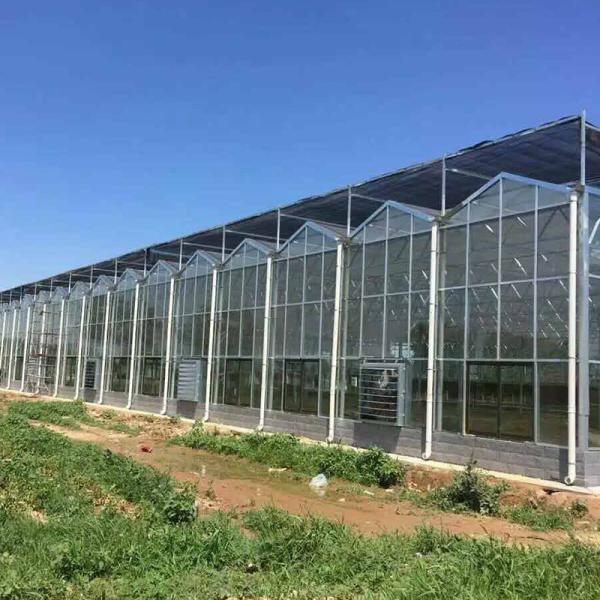 Instruction for Agricultural Glass Hydroponics System Commercial Greenhouses Frame