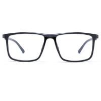 Verres de lecture carrés d'hommes de lunettes de spectacle des cadres TR90 optiques de la largeur 54mm