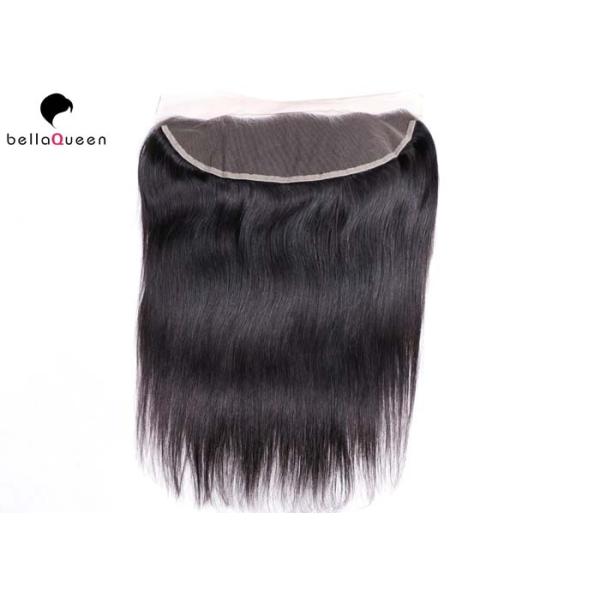 Естественные черные бразильские человеческие волосы прямо освобождают среднюю часть 3 части