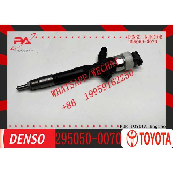 OEM denso common rail injector 23670-39196 295050-0820 295050-0070 for toyota 1kd-ftv euro 4 hiace TOYOTA