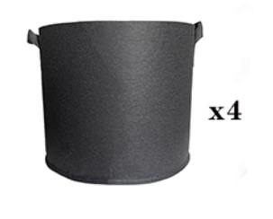 120x120x200cm Completo Kit de tenda de crescimento Completo Kit de caixa de crescimento, 6 polegadas Ventilador em linha para planta de crescimento de interior Sala escura, 4'x4'