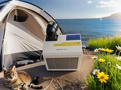 Easy Operation Portable Air Conditioner Touched Screen Stand Up Air Conditioner