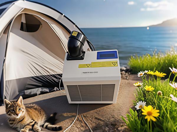 Fácil movilidad Pequeño aire acondicionado portátil con revestimiento en polvo Unidad de ac ac acción portátil de 680kw