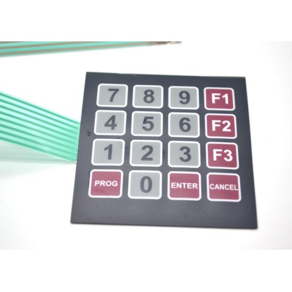 Переключатели мембраны доказательства подземного толчка изготовленные на заказ, электрическая кнопочная панель переключателя мембраны