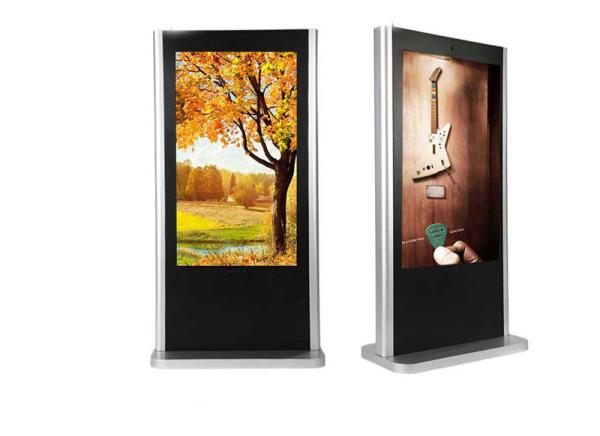 Interactive LCD Digital Signage Kiosk Flooring Standing IR Sensor Kiosk