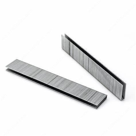 ANSI Standard 18 Gauge 1/4 Crown 32mm Narrow Crown Staple 9032 for Furniture Decoration