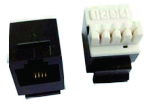 Structure Cabling Modules RJ45/11 Keystone Jacks , from China Manufacturer - Zion Communiation