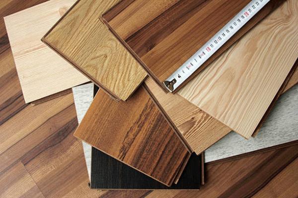 Pressed U-Groove V-Groove Anti-Static Fishbone Laminate Flooring Tile for Living Room
