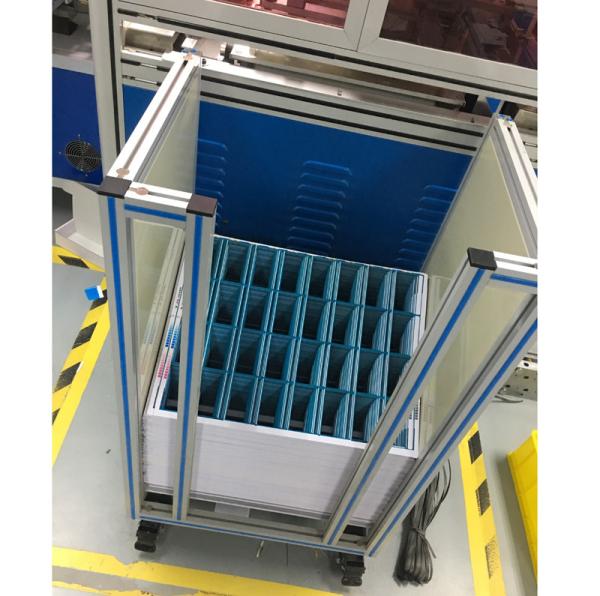 Máquina de perfuração e classificação de cartões totalmente automática YLP-FAS-1000 para diferentes layouts e materiais de cartão