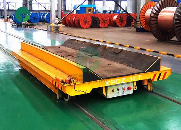 V-Block 20t Electric Industrial Coil Transfer Cart