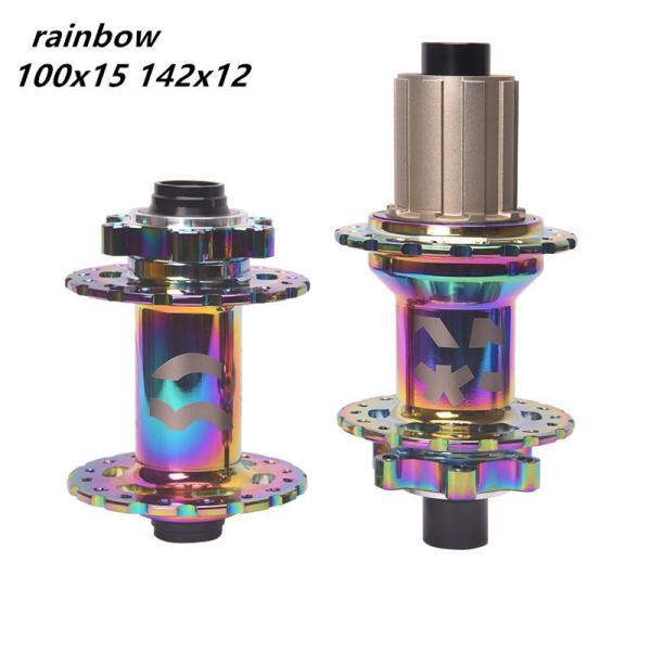 7 Peilin Bearing Bicycle Rear Hub Quick Release Thru Axle Six Bolt Disc Brake HG 8 Speed Cassette