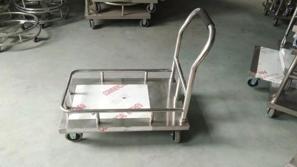 stainless recovery shelf trolley can be installmented so save the cost of delivery .