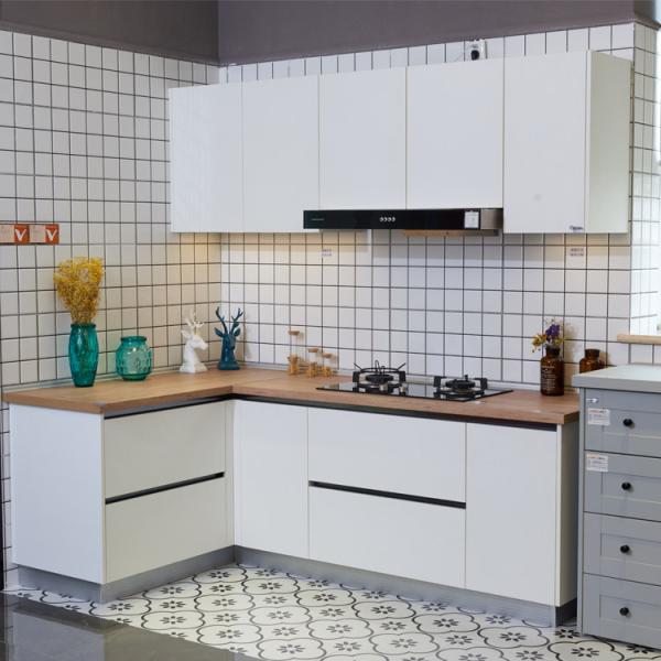 Cabinet Furniture Interior Design Melamine Finishing Modular Kitchen Cabinets
