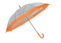Guarda-chuva impresso relativo à promoção dos materiais automáticos do ponto de entrada para anunciar borda tranquila da beira