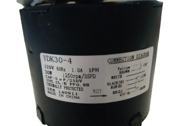 Exhaust Fan 3.3 Inch Motor Energy Saving 115V 60W with Shaded Pole