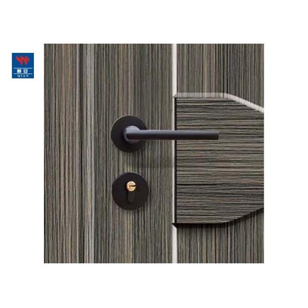 5mm Veneer Entry Wood Door Fireproof For Bedroom