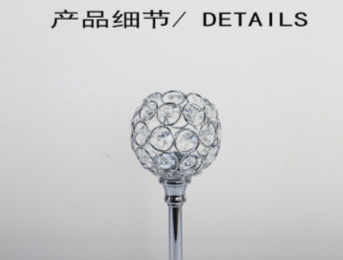 Aluminium Nordic Candlestick , Single Tier Metal Candle Holders