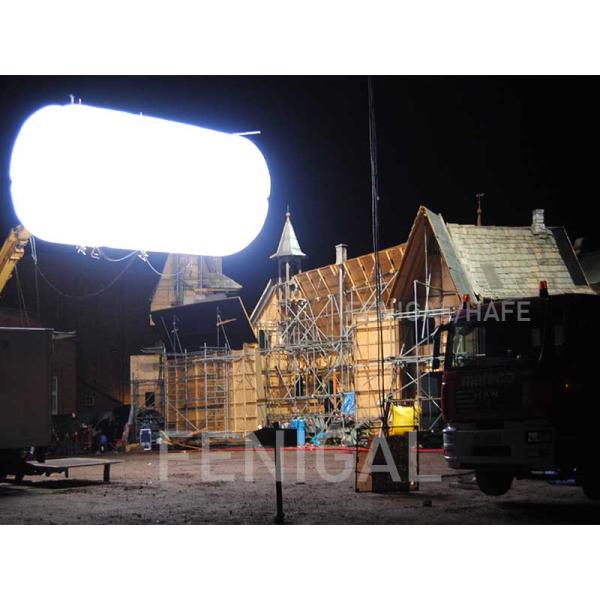Воздушный шар освещения куба с пользой 5x5x1m oroutdoor управлением СИД DMX512 крытой