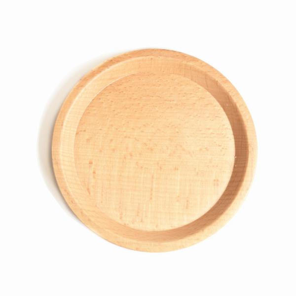 Beech Wooden Coffee Cup Water Cup Teacup Three Piece Solid Wood Cup With Handle