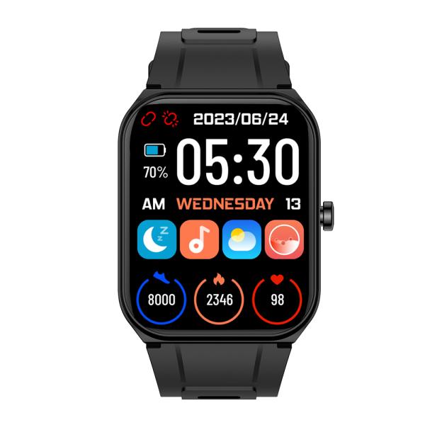 Ladies BT Calling Smartwatch Waterproof Wrist Strap IP68 Smart Watch