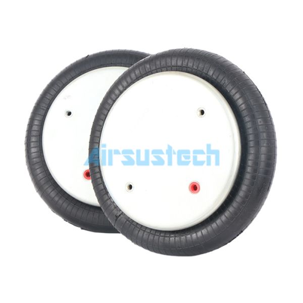 Adjustable Convoluted Air Spring SP 1 B 22 by Phoenix Air Bag Steel Metal Plate