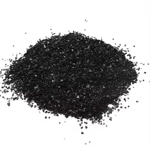 Granulés de caoutchouc SBR noir pour paillis, antidérapants, pour aires de jeux, miettes de caoutchouc pour le remplissage de gazon artificiel et terrains de sport