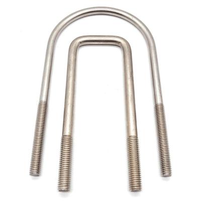 316 304 stainless steel round/square  u type bolts and nuts marine