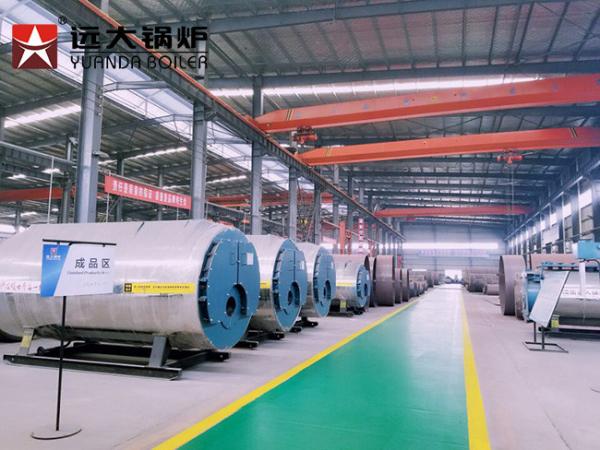 Gas Fired 2000 Kg/H Steam Boiler Equipment Automatic Operation For Food Industry