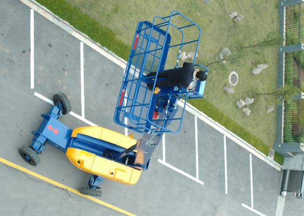 Diesel 36M Telescopic Hydraulic Boom Lift for Self Propelled Aerial Work 480KG Load Capacity