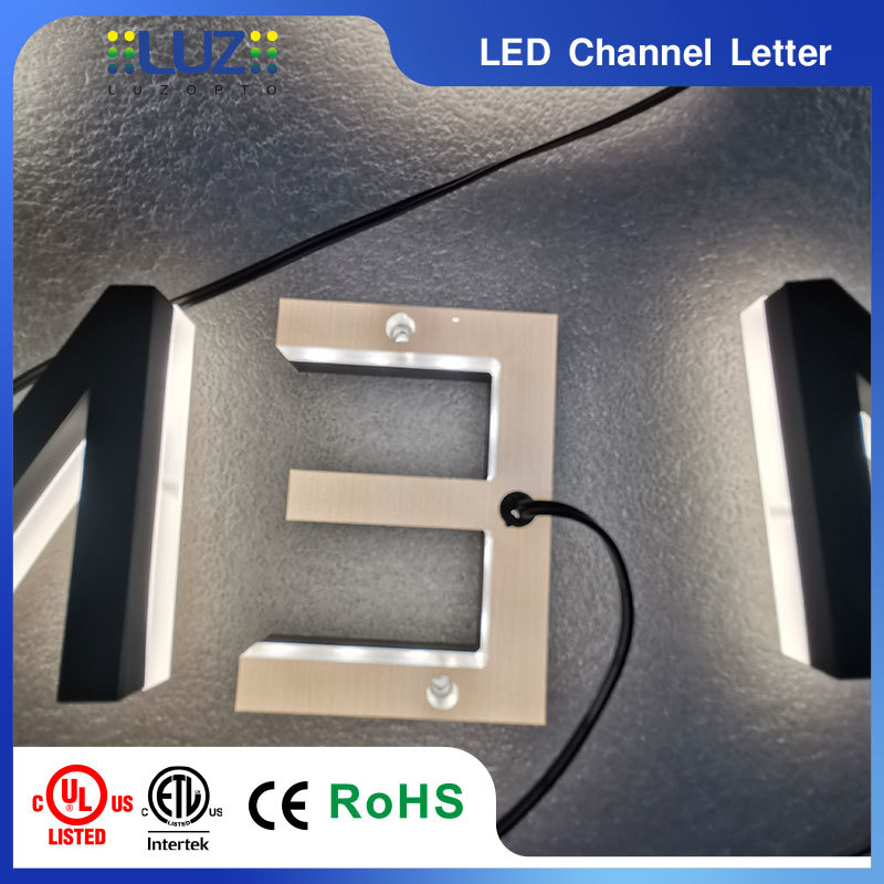 Custom 3D Backlit Channel Letters | Halo Lit LED Business Sign