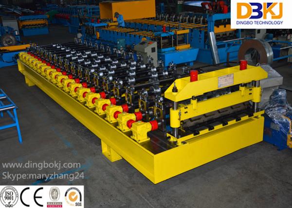 10m / Min Working Speed Roof Panel Roll Forming Machine Low Noise