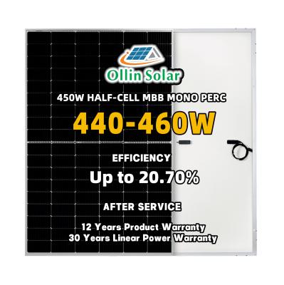9bb Home Solar System Mono Perc Panels PV Photovoltaic Solar Energy Panel
