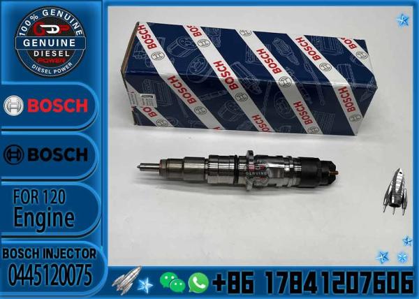0445120075 0986435530 Common Rail Fuel Diesel Injector 504128307 2855135 for Iveco / Case / New Holland