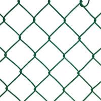 50mmx50mm Vinyl revestido de acero Chain Link Valla Diamante 8 pies fácil de instalar
