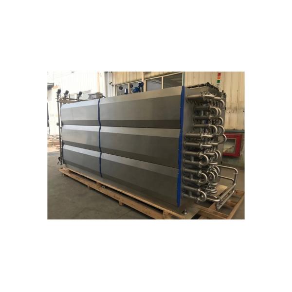 100% Honey Milk Beverage Tubular Sterilizer for Milk Processing Top Performance
