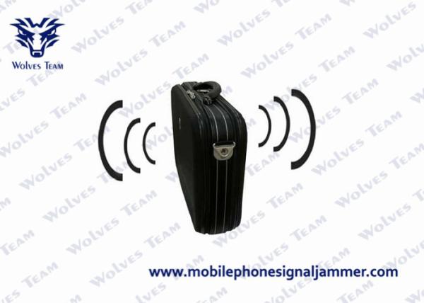 Handbag Design Portable Cell Phone Jammer Inner Aluminum Housing Middle RF Power Jammer