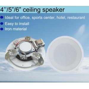 6W Ceiling Loudspeaker 90dB Sensitivity Ceiling Mount Subwoofer
