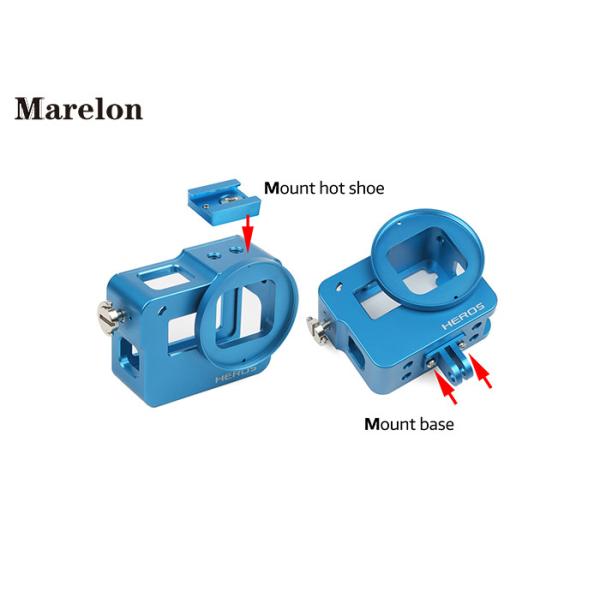 Gopro Housing Case / Sports Camera Accessories Prevent Camera Overheating Crash