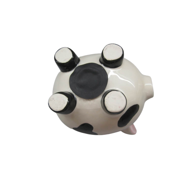 PROP65 Handmade Ceramic Piggy Bank Cadmium Free