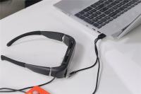 1080 P HDMI & USB C 43 Graus Óculos Inteligentes 3D VR Para Assistir Filmes & Jogos