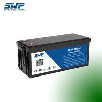 SWP Lithium RV Battery Pack Tempo de carregamento 2-3 horas Caixa de plástico de grande capacidade Ciclo longo Segurança alta