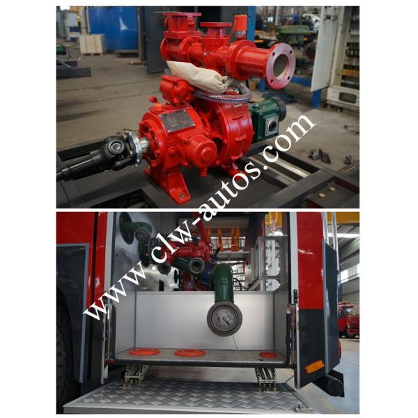 Sinotruk HOWO 4X2 6 Wheels 266HP 8CBM Fire Fighting Truck