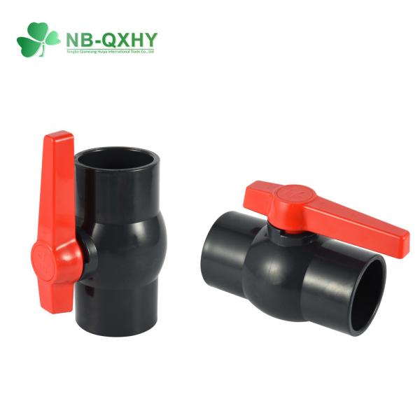 PVC Ball Valve ASTM Plastic 2 Inch for Pn10 Pn16 DIN Standard and Other Applications