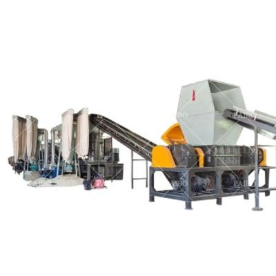 Obras de construção de cores personalizáveis congelador Equipamento de reciclagem para eletrodomésticos
