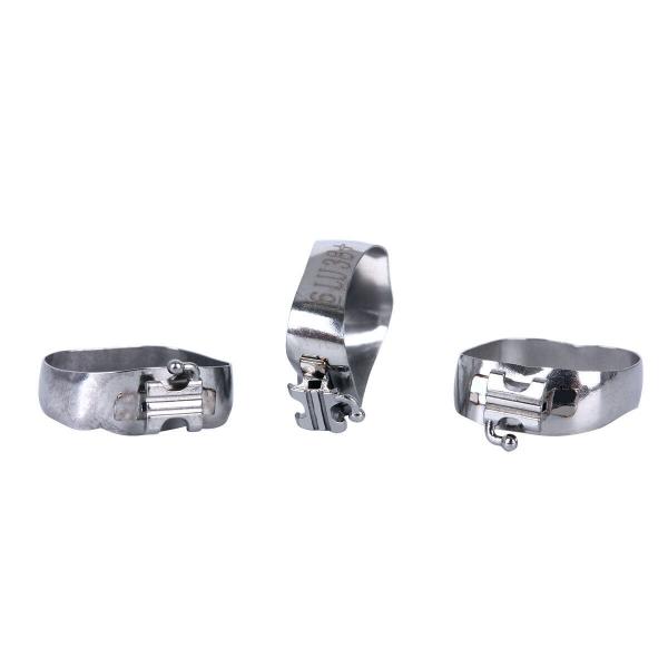 Stainless Steel Orthodontic Tube , Roth 0.022 Molar Tube Braces Easy Use