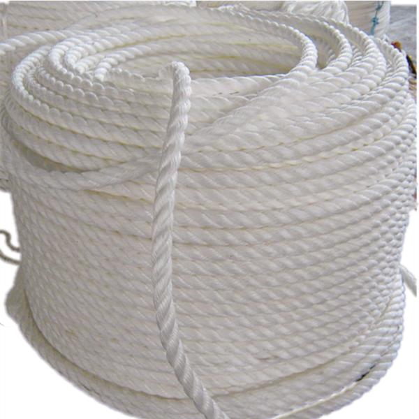 3/4/8 Strands Nylon Rope Twine Packing Thread Plastic String Cord Twisted Polyamide Nylon Rope