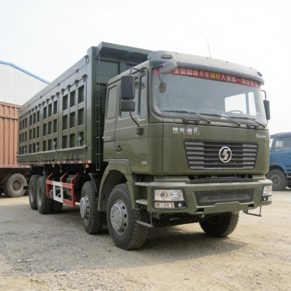 Shacman F2000 8X4 340 370HP 50tons Tipper Truck Dump Lorry